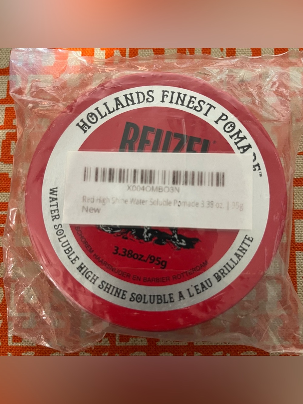Reuzel Hollands Finest Pomade Water Soluble High Shine